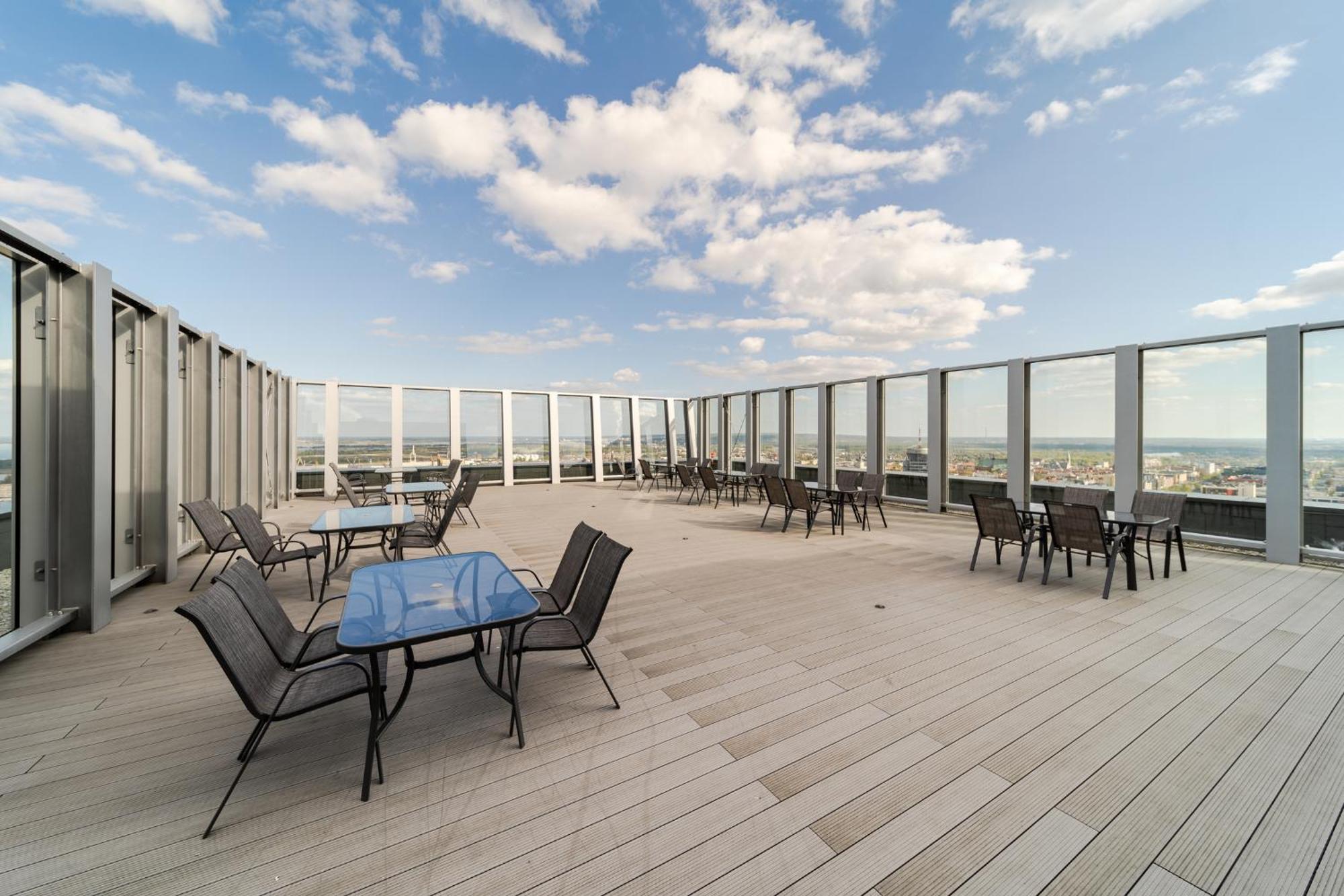 Hanza Tower Apartment No. 533 - 5Th Floor, Balcony, Swimming Pool シュチェチン エクステリア 写真