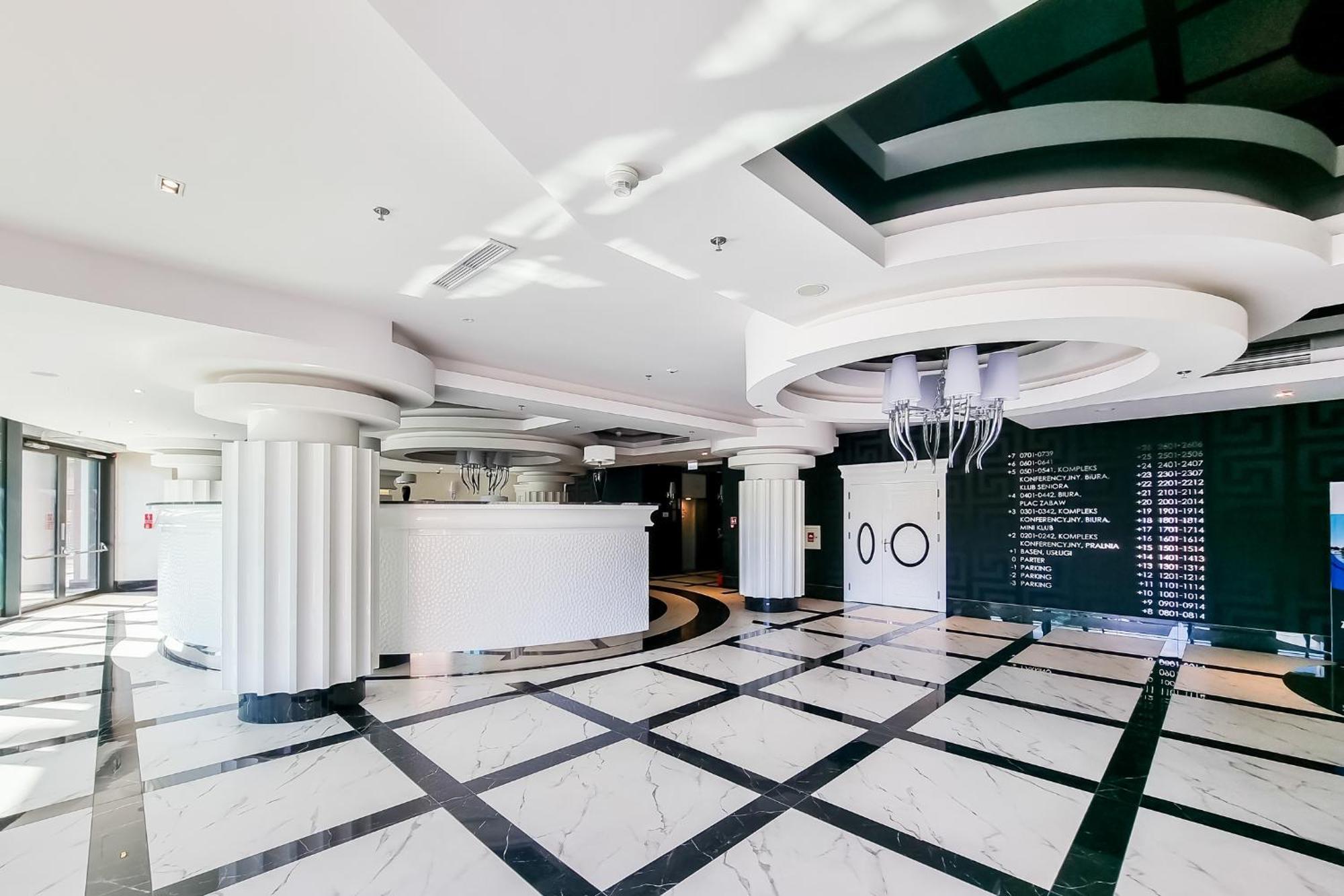 Hanza Tower Apartment No. 533 - 5Th Floor, Balcony, Swimming Pool シュチェチン エクステリア 写真